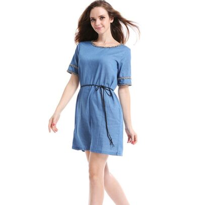 casual denim dress