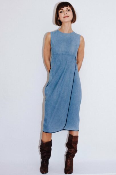 casual denim dress