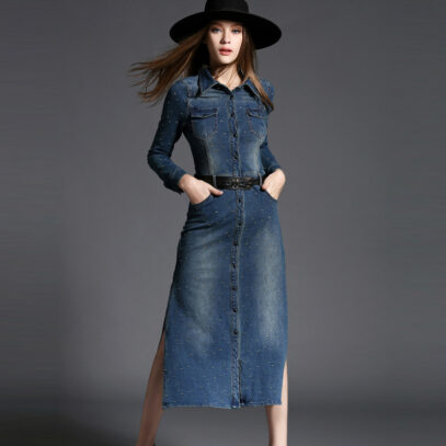 casual denim dress