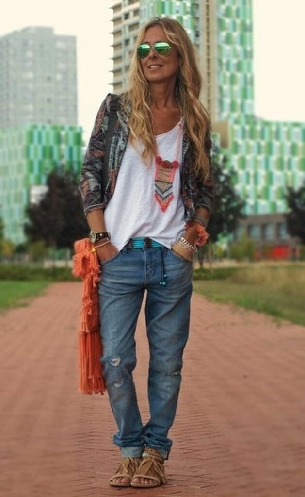 casual hippie outfits