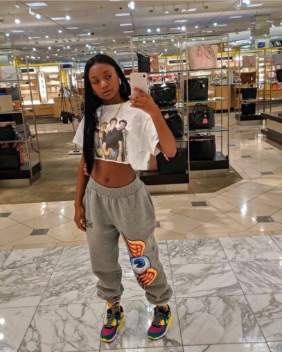 chill outfits black girl