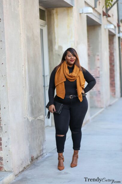 chill outfits black girl plus size