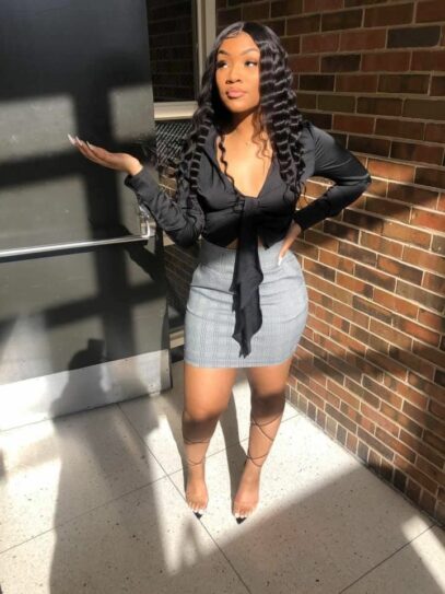 chill outfits black girl plus size