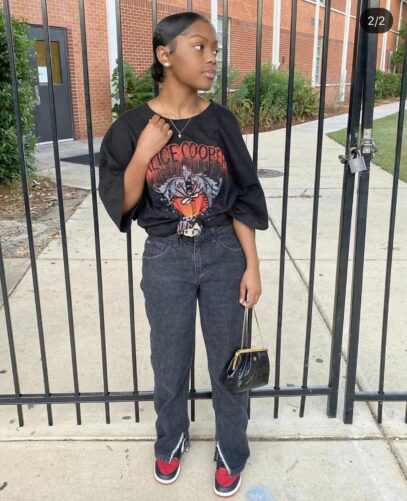 chill outfits black girl spring