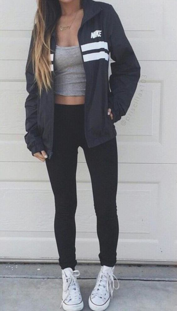 chill outfits for school