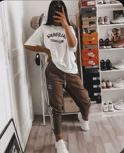 chill outfits lazy days black girl