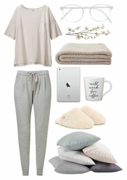chill outfits lazy days comfy clothes