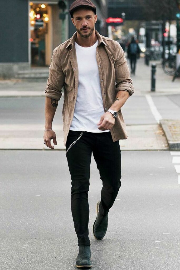 chill outfits men street styles