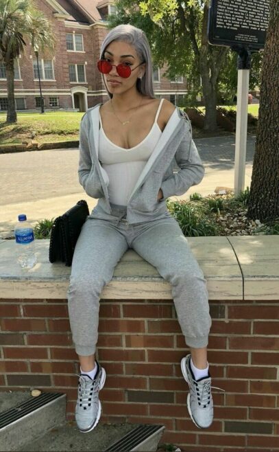 chill outfits sweatpants