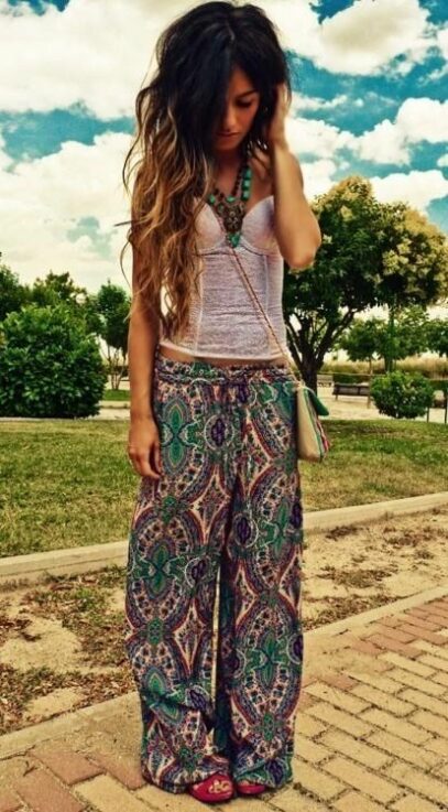 comfy hippie outfit
