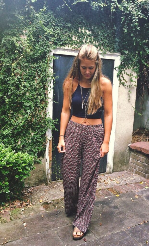 comfy hippie outfit