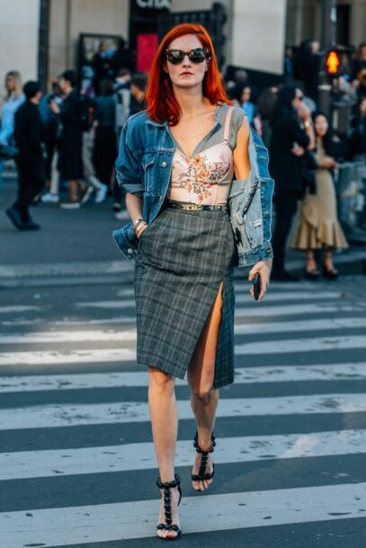 corset outfit street style