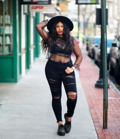 curvy girl outfits aesthetic