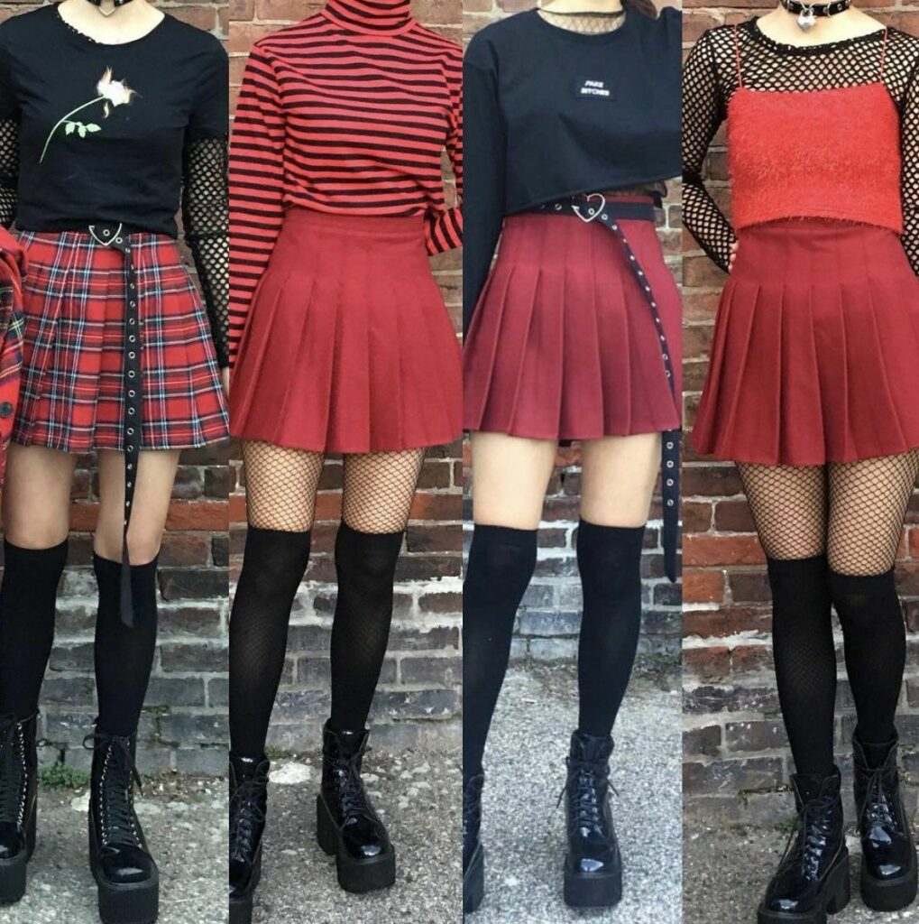 curvy girl outfits aesthetic skirt