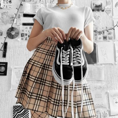 curvy girl outfits aesthetic skirt