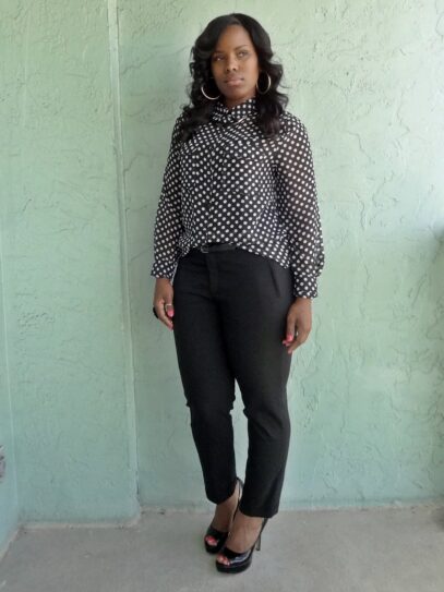 curvy girl outfits business casual