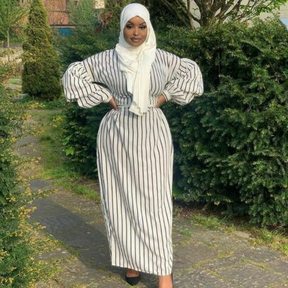curvy girl outfits casual hijab