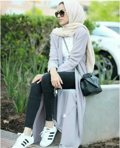 curvy girl outfits casual hijab