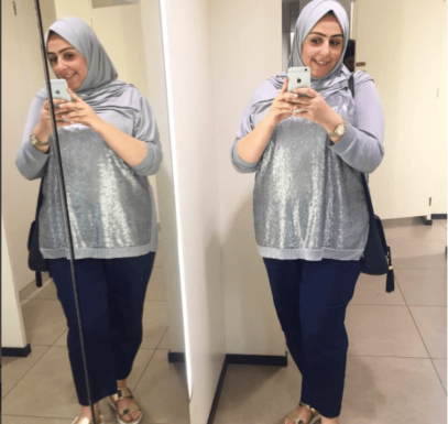 curvy girl outfits casual hijab