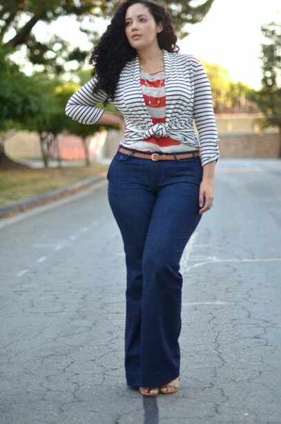 curvy girl outfits casual style