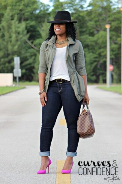 curvy girl outfits casual weekend wear