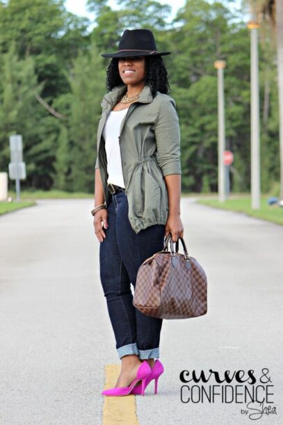 curvy girl outfits casual weekend wear