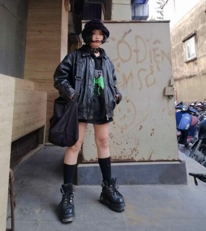 curvy girl outfits grunge