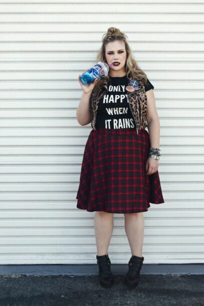 curvy girl outfits grunge