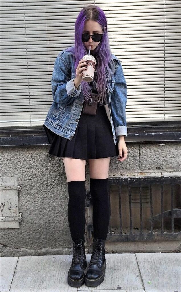 curvy girl outfits grunge