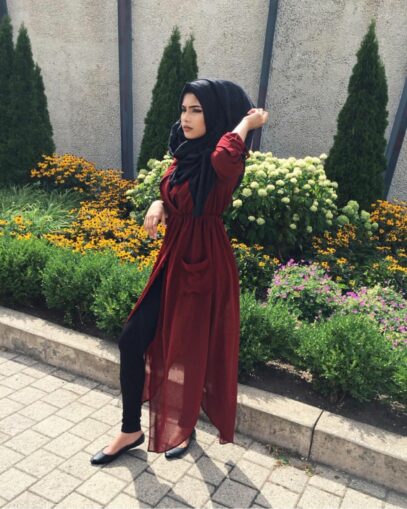 curvy girl outfits hijab