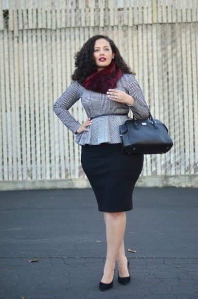 curvy girl outfits indian