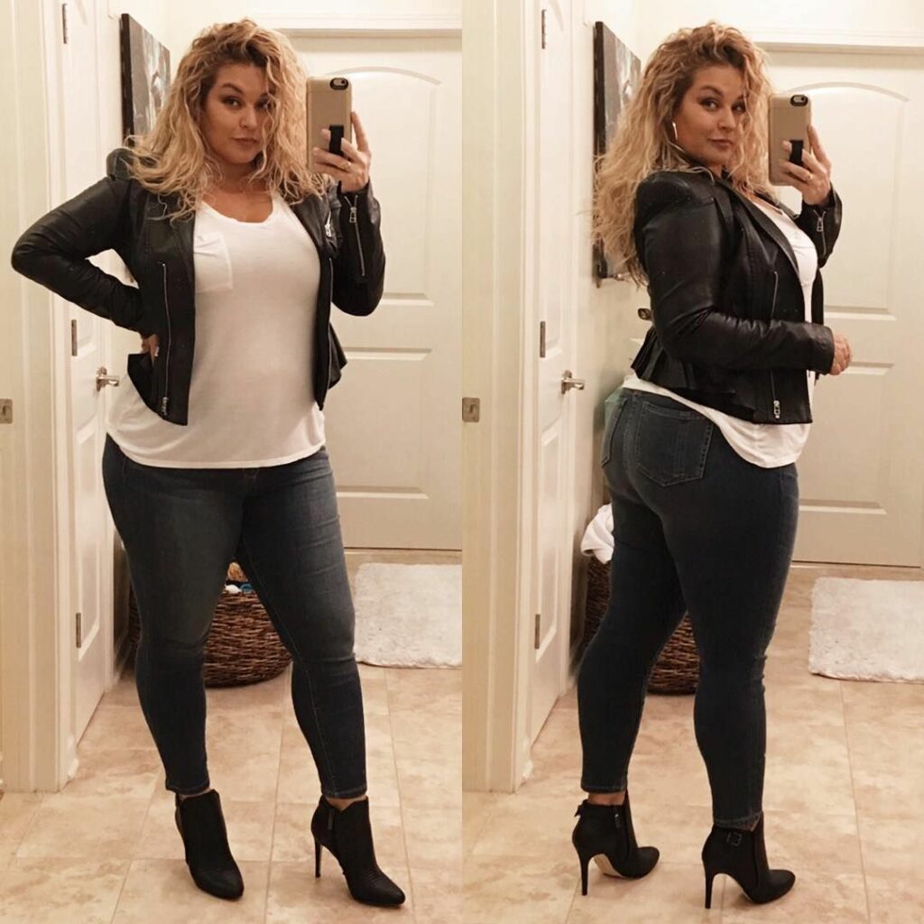 curvy girl outfits night out fall