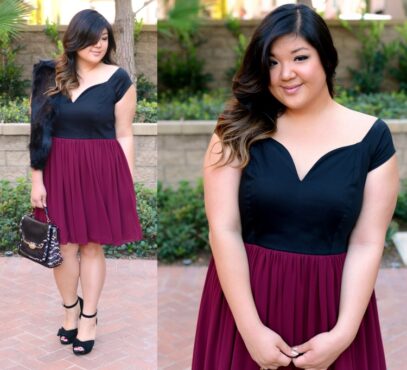 curvy girl outfits party