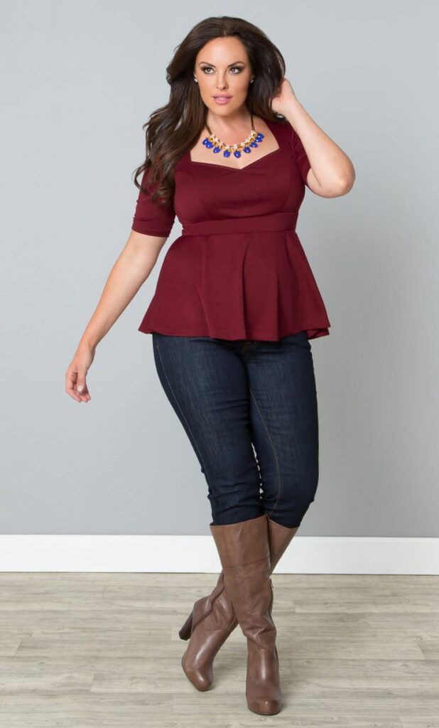 curvy girl outfits plus size