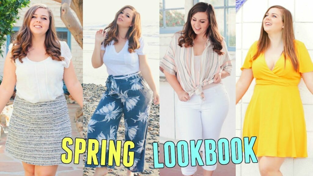 curvy girl outfits spring