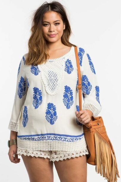 curvy girl outfits summer beach