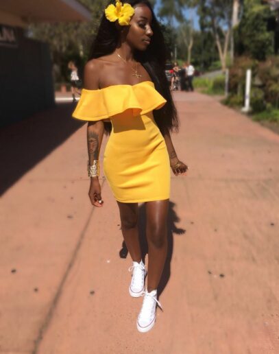 curvy girl outfits summer black women