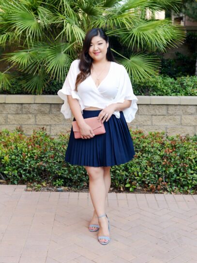 curvy girl outfits summer crop tops