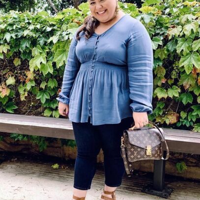 curvy girl outfits summer jeans
