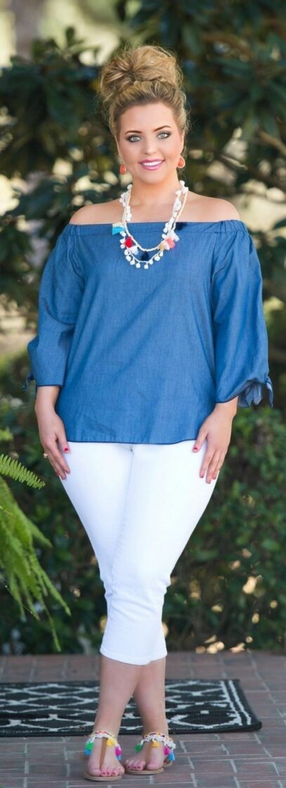 curvy girl outfits summer plus size women