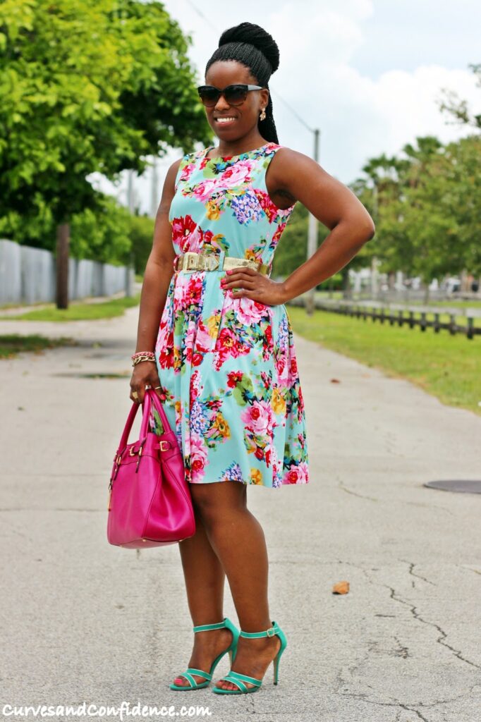 curvy girl outfits summer the dress
