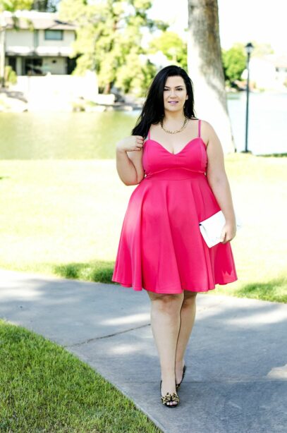 curvy girl outfits summer the dress