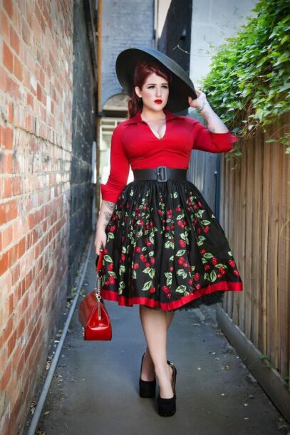 curvy girl outfits vintage