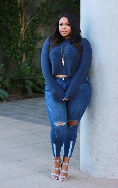 curvy girl outfits winter 2020