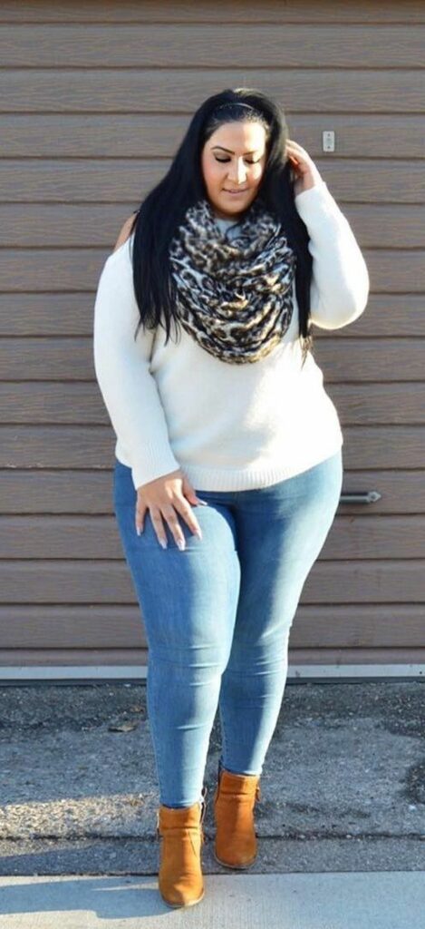 curvy girl outfits winter
