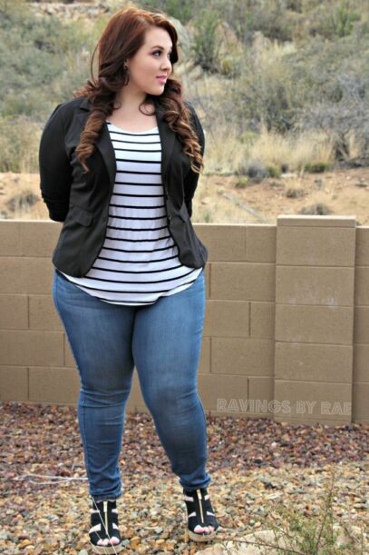 curvy girl outfits winter jeans
