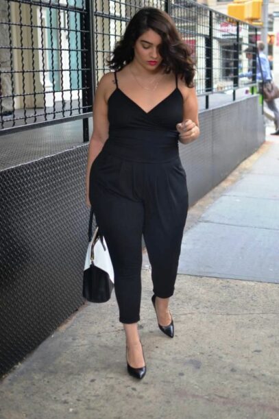 curvy girl outfits work