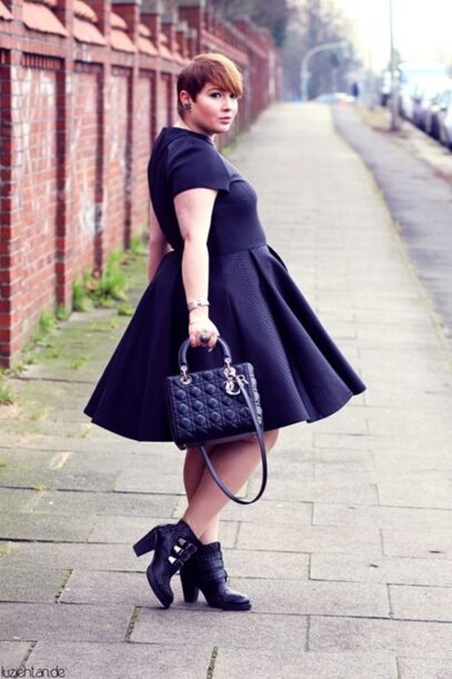 cute curvy girl outfits