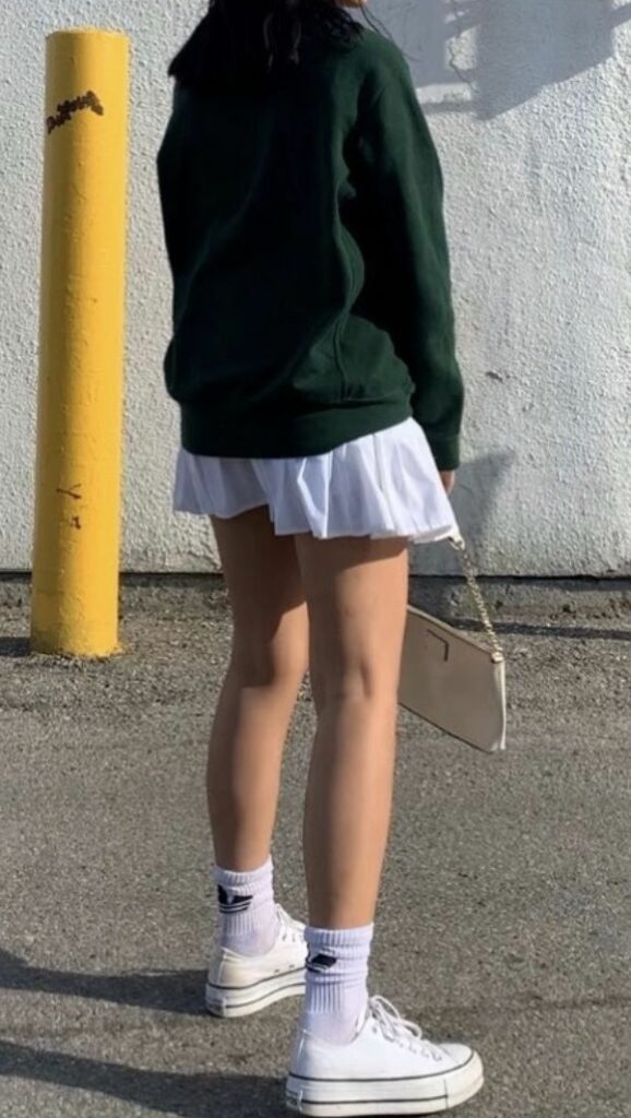 cute tennis skirt outfits