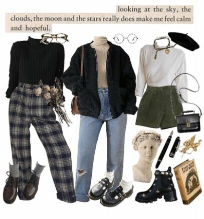 dark academia summer fashion